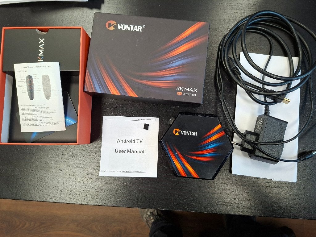 VONTAR KK MAX RK3566 Android TV Box - 8GB/64GB, Ophalen of Verzenden, Zo goed als nieuw, HDMI, Minder dan 500 GB