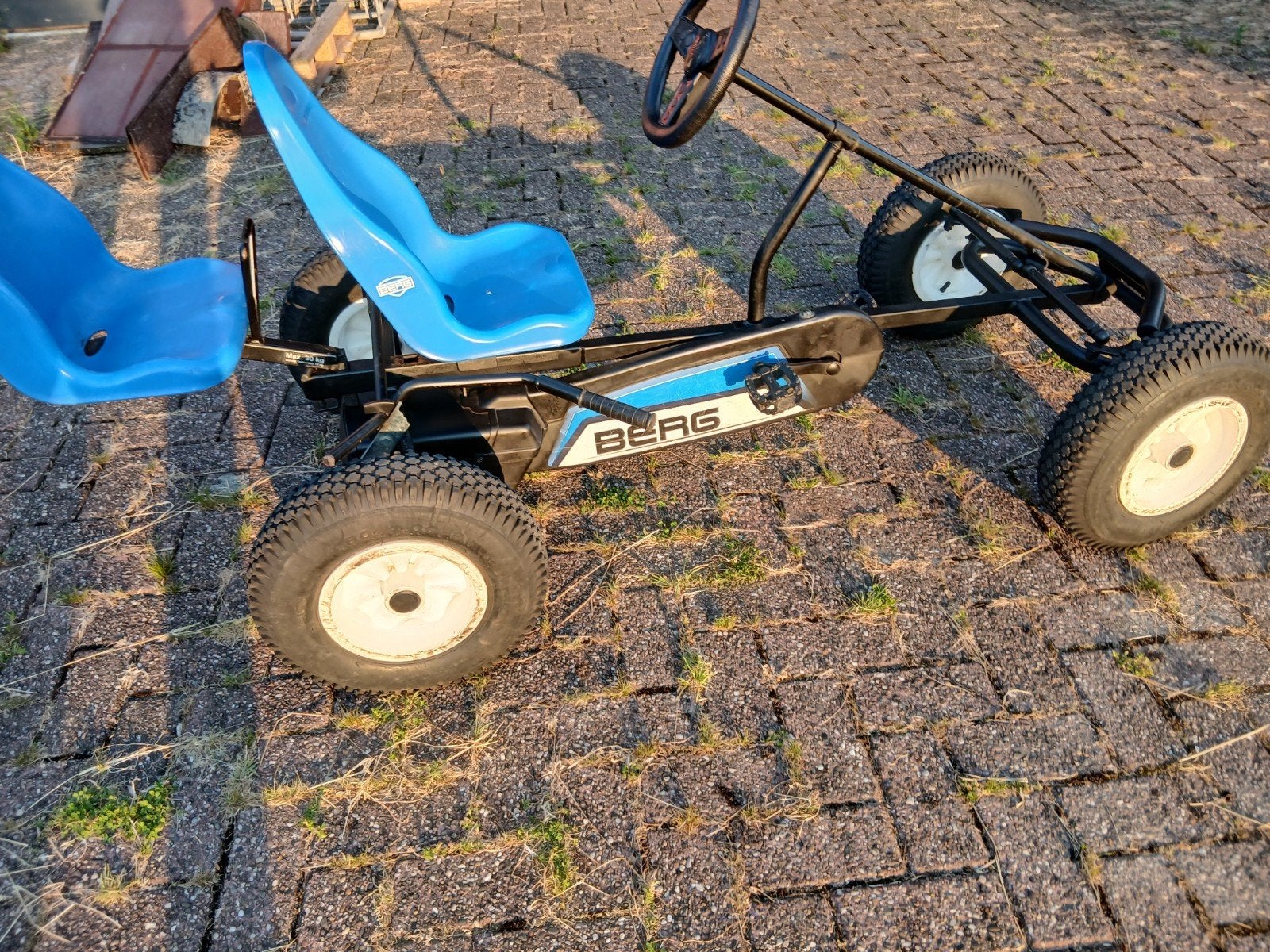 Nette BERG skelter XL model BFR aandrijving en duozit op, Kinderen en Baby's, Speelgoed | Buiten | Skelters, Ophalen, Gebruikt