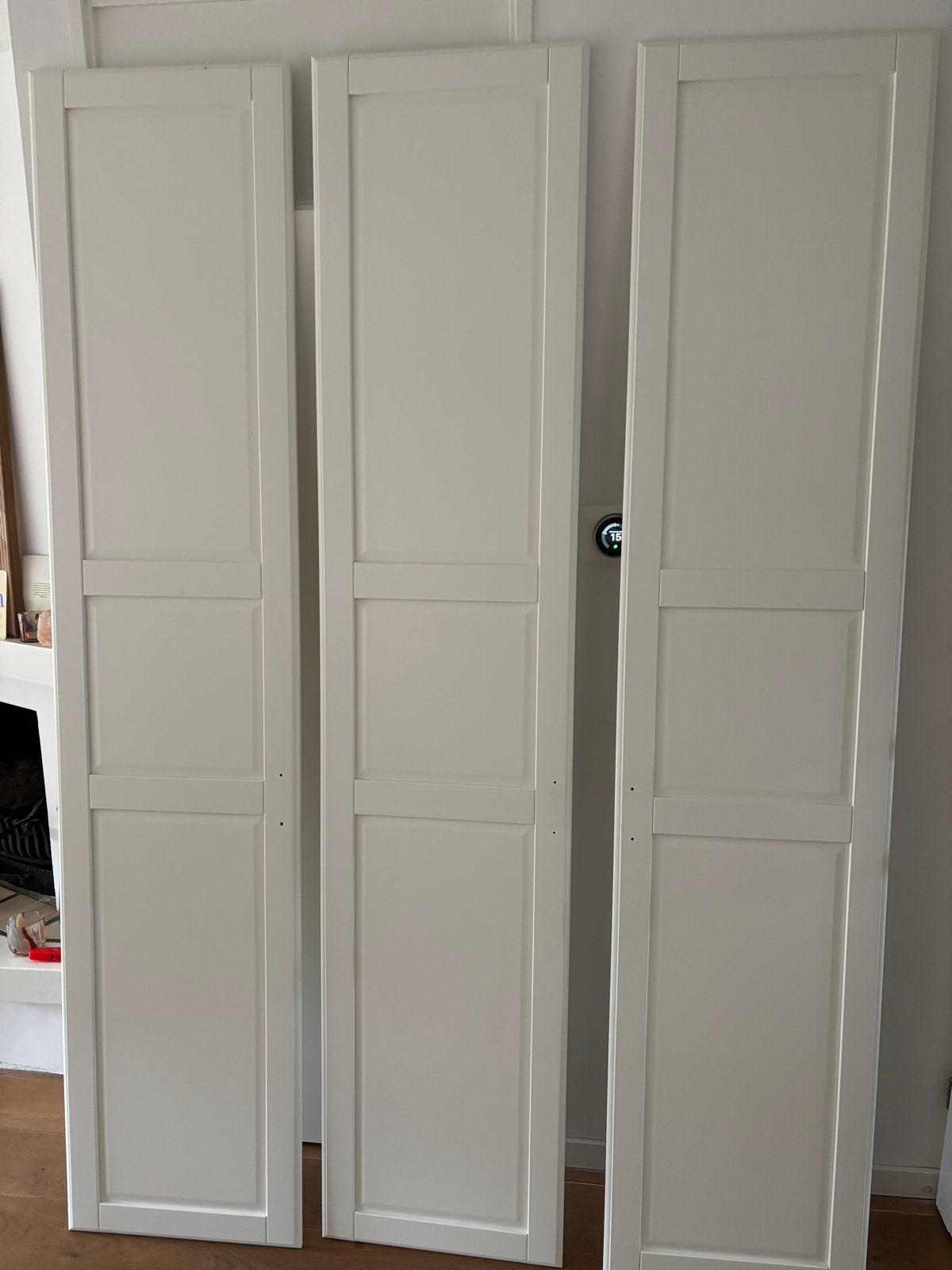 IKEA Tyssedal deuren met scharnieren en handgrepen, Ophalen, Overige materialen, Gebruikt, 200 cm of meer