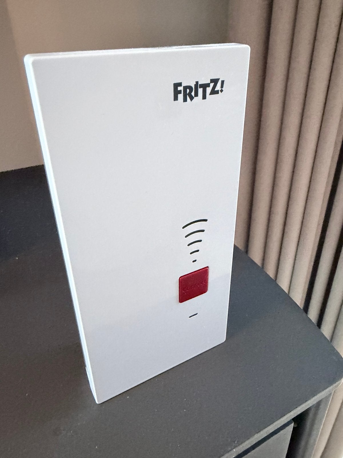 FRITZ!Repeater 2700 – WiFi 7 – 2,5 Gbit LAN – Mesh, Computers en Software, Ophalen of Verzenden, Zo goed als nieuw