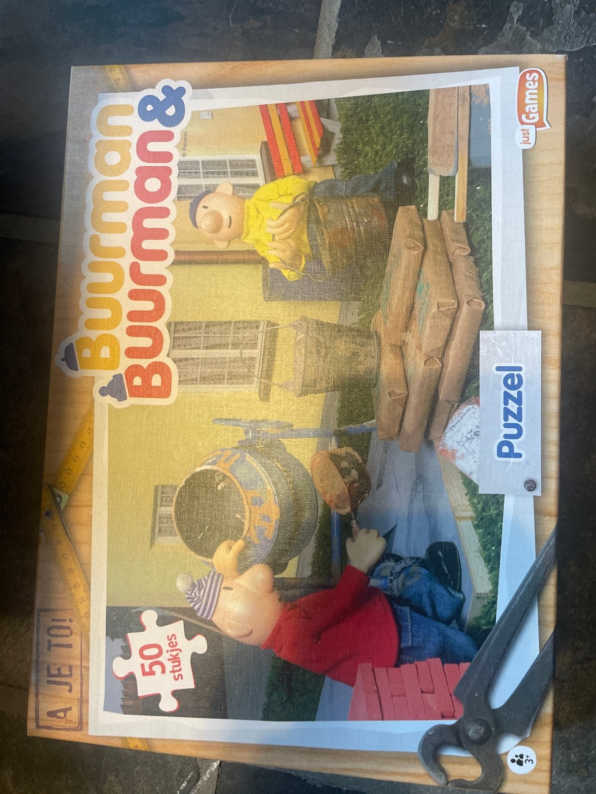 Buurman en Buurman Puzzel - 50 stukjes, Ophalen of Verzenden, 10 tot 50 stukjes, Gebruikt, 4 tot 6 jaar