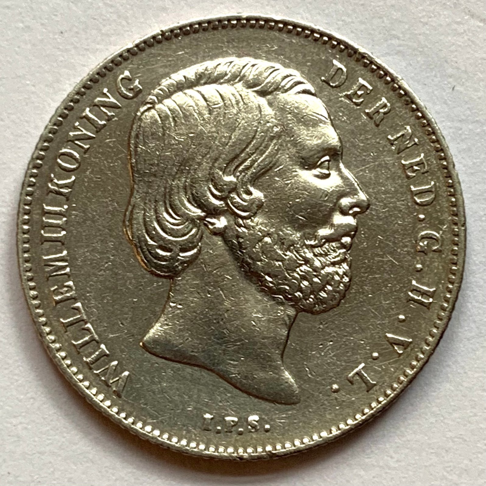 Nederland 1/2 Gulden 1863 Willem III zilver - kwaliteit!, Postzegels en Munten, Munten | Nederland, Koning Willem III, Zilver
