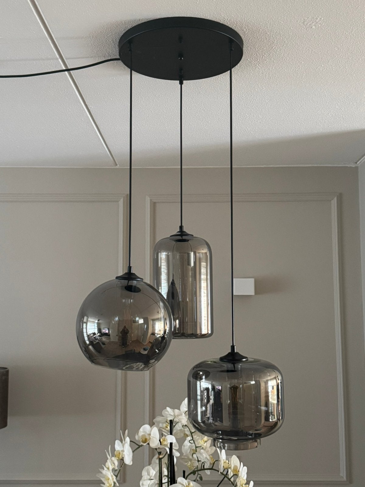 Moderne hanglamp, Ophalen, Zo goed als nieuw