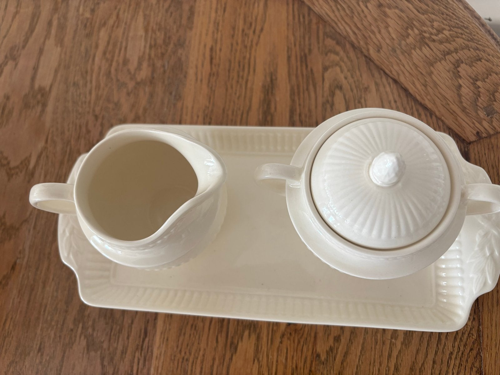 Origineel Wedgwood Edme roomstel met onderbord – Als nieuw, Overige typen, Ophalen of Verzenden, Zo goed als nieuw, Wedgwood