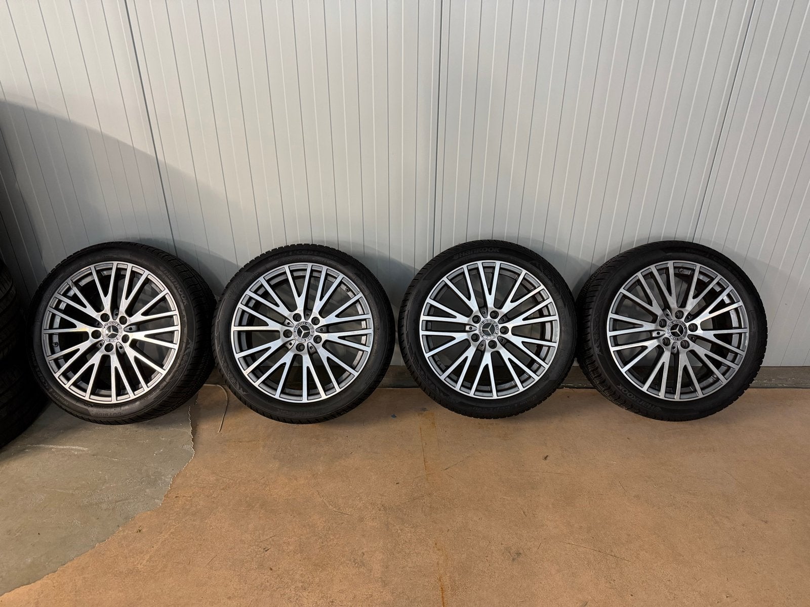 Mercedes A-klasse W177 Winterbanden met Velgen 18 inch, 18 inch, Gebruikt, Banden en Velgen, Personenwagen