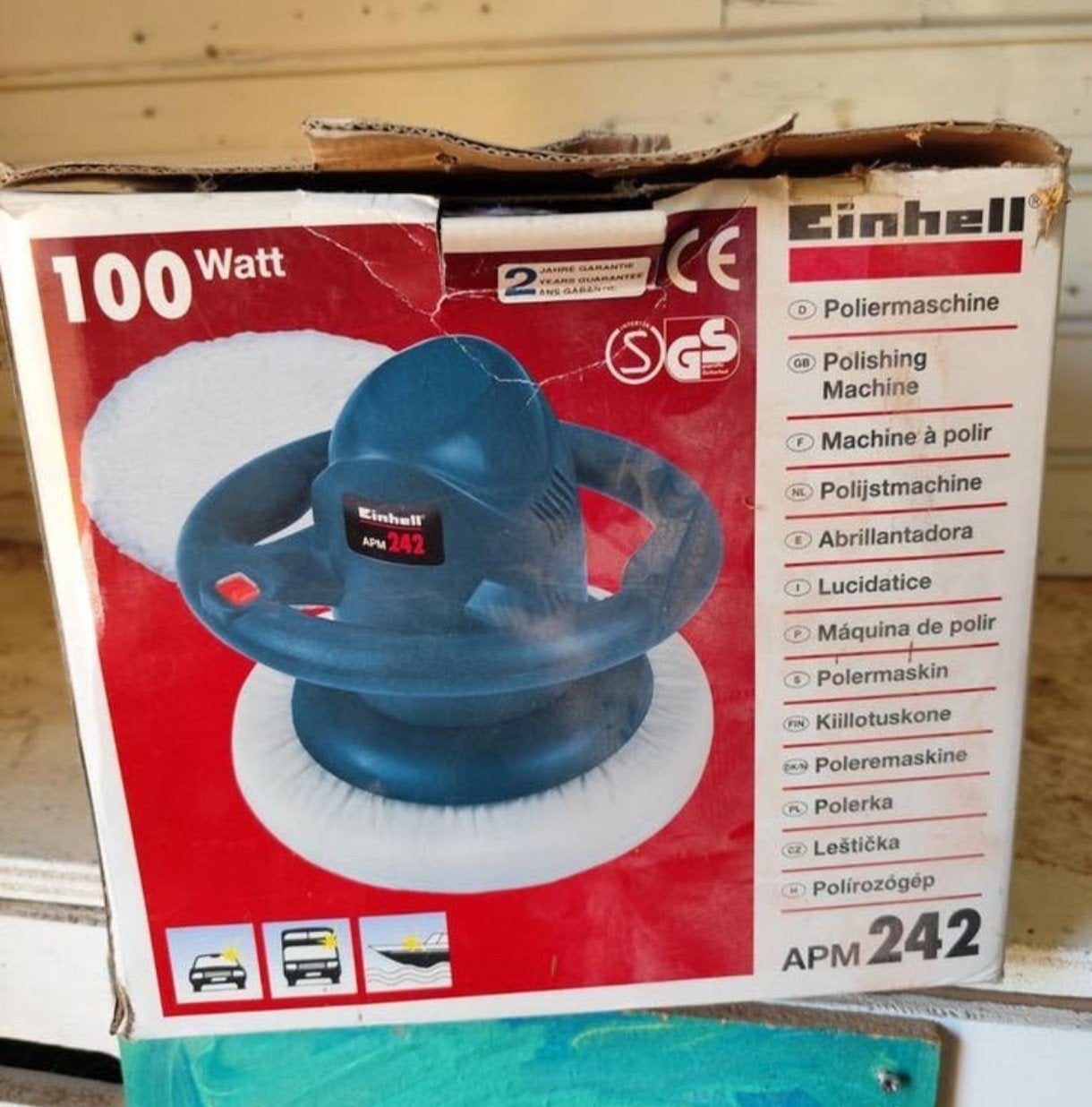 polijstmachine nog nieuw in de doos, Ophalen of Verzenden