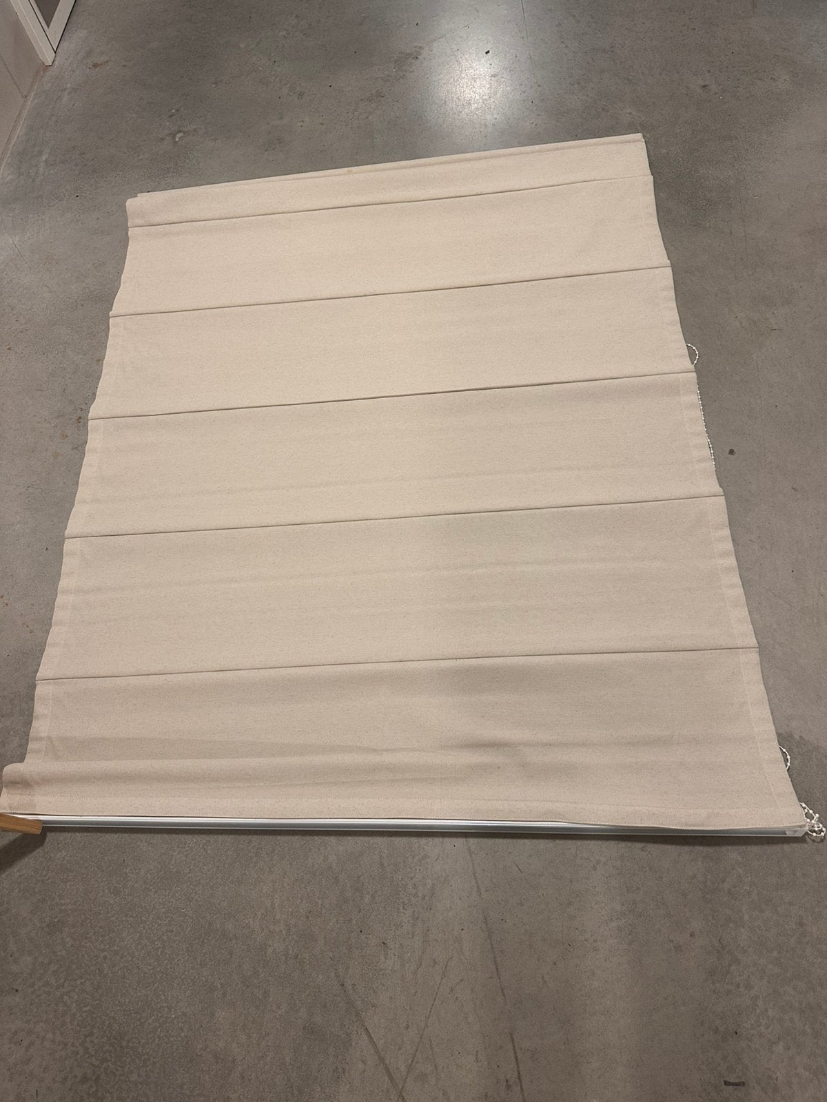 Rolgordijnen linnen struktuur 4 verschillende maten, Ophalen, Zo goed als nieuw, Rolgordijn