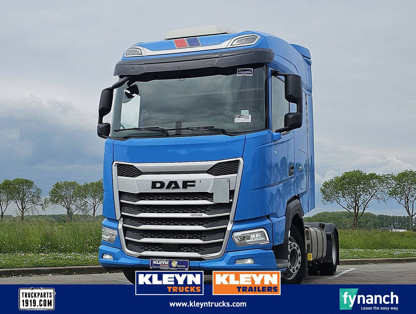 DAF XG 480 intarder 2x tanks, Auto's, Vrachtwagens, Automaat, Euro 6, Blauw, Bedrijf
