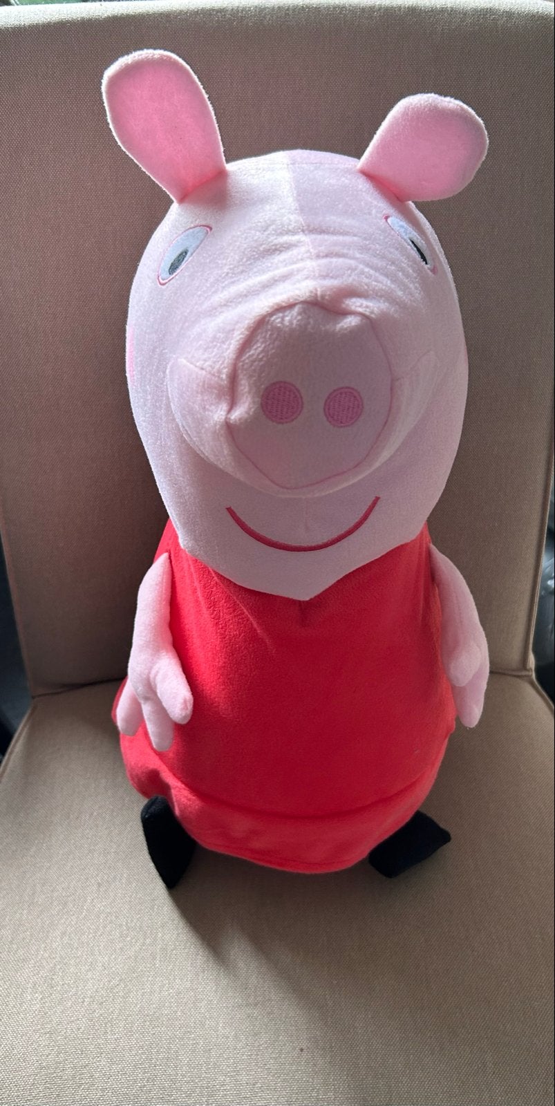 Grote Peppa Pig Knuffel - Zo goed als nieuw, Kinderen en Baby's, Overige merken, Overige typen, Ophalen of Verzenden, Middelgroot (20 tot 80 cm)