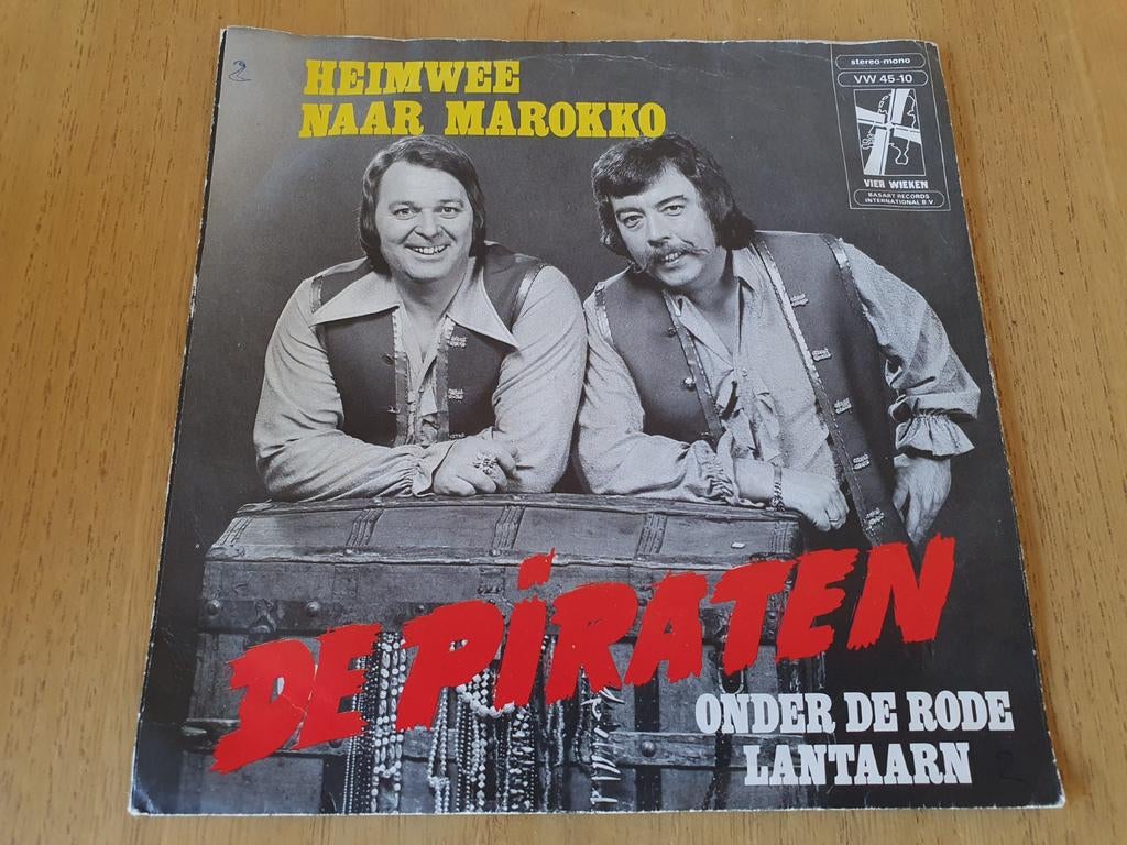 De Piraten - Heimwee naar Marokko ( Piraten ), Cd's en Dvd's, Ophalen of Verzenden, Zo goed als nieuw, Overige formaten, Levenslied of Smartlap