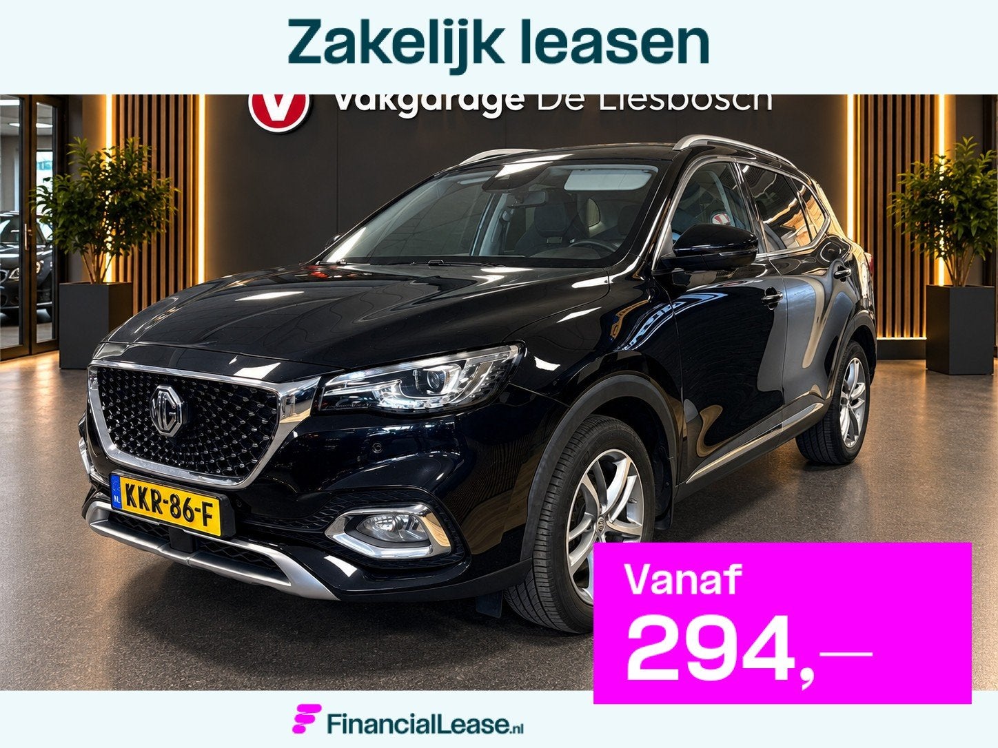 MG EHS 1.5 TGDI Luxury PHEV / automaat / 360camera / Leder/, 12 maanden, Gebruikt, 4 cilinders, Zwart