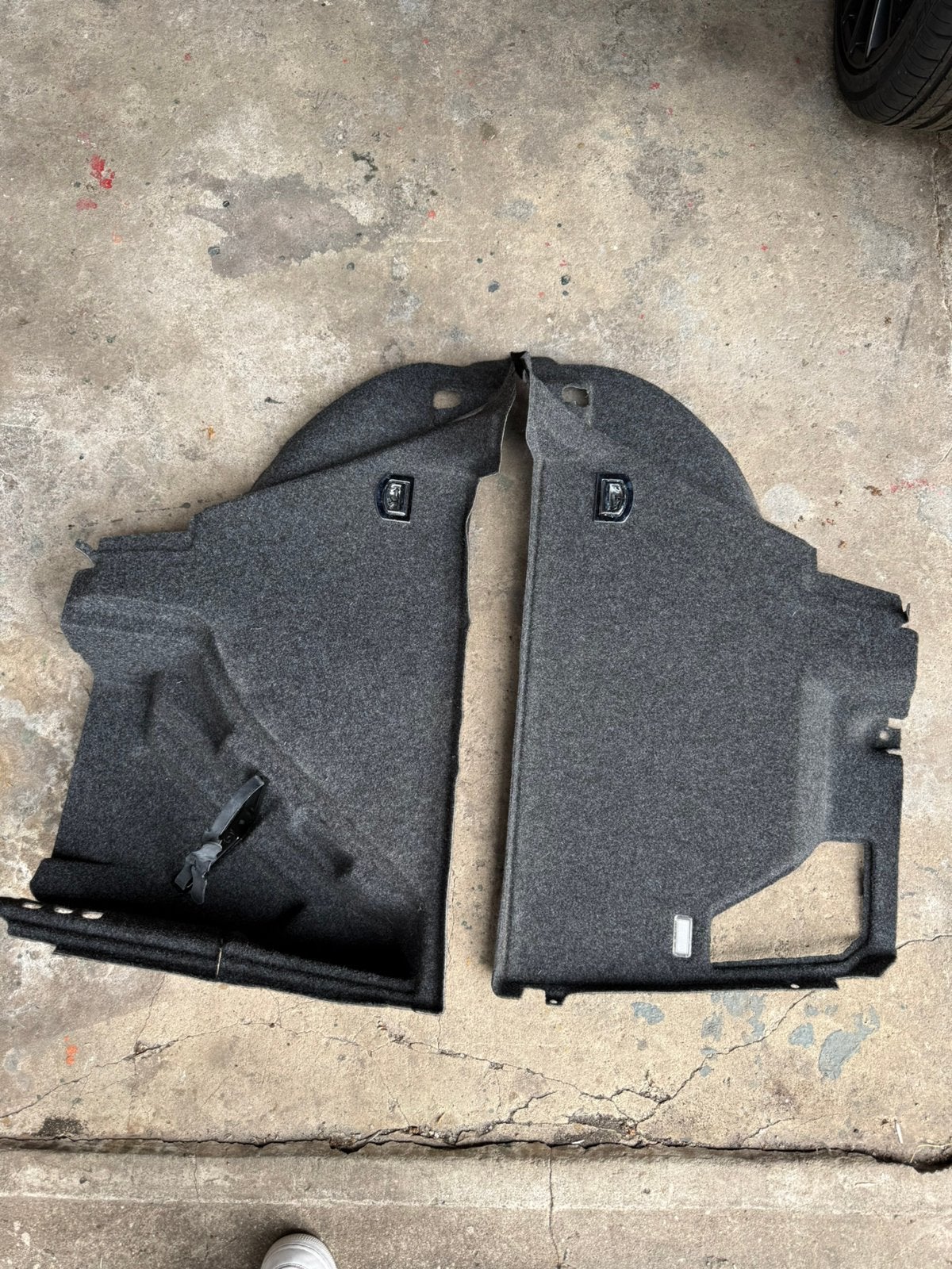 Zijpaneel achterin Golf 4, Ophalen, Volkswagen