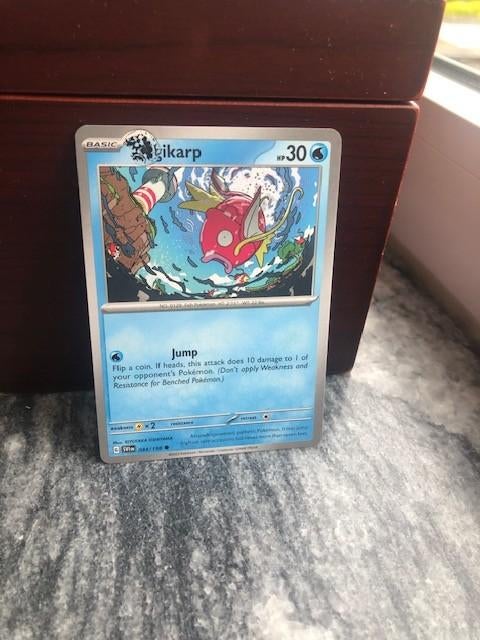 pokemon magikarp ink error, Ophalen of Verzenden, Zo goed als nieuw, Losse kaart
