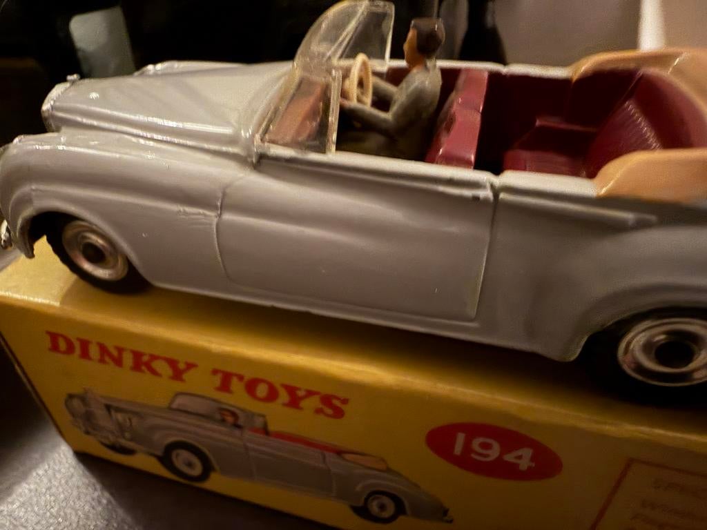 Dinky Toys Engeland Bentley Coupé - Zeer Mooie Staat met Doo, Hobby en Vrije tijd, Modelauto's | 1:43, Auto, Dinky Toys, Ophalen of Verzenden