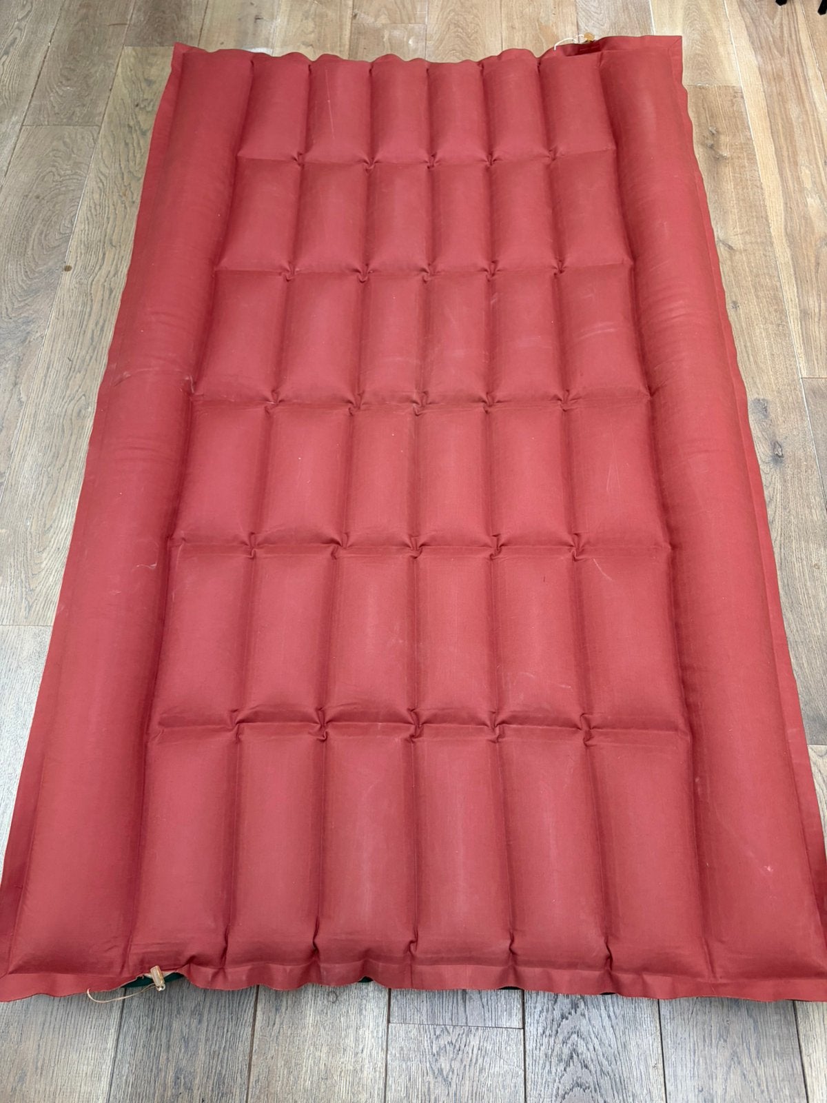 Vintage canvas tweepersoons luchtbed izgst, Caravans en Kamperen, Ophalen, Zo goed als nieuw