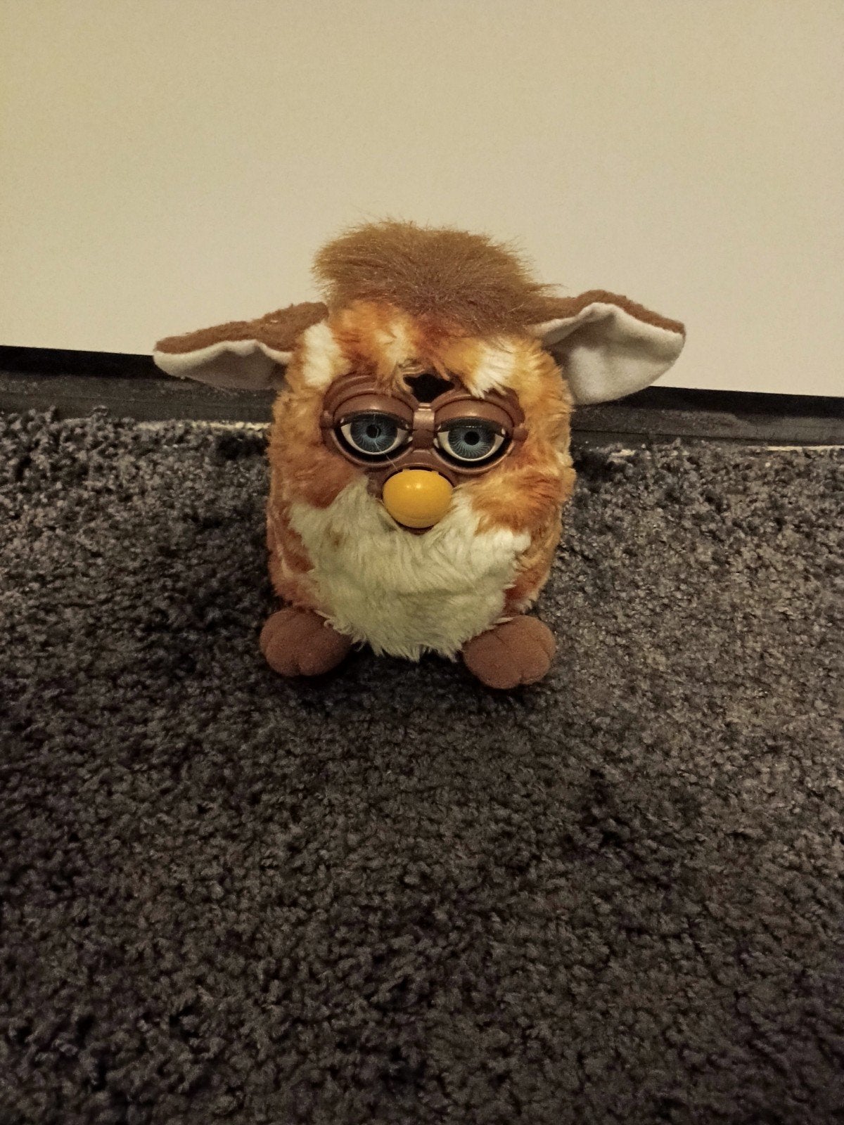Vintage Furby Gold Stripes, Ophalen of Verzenden
