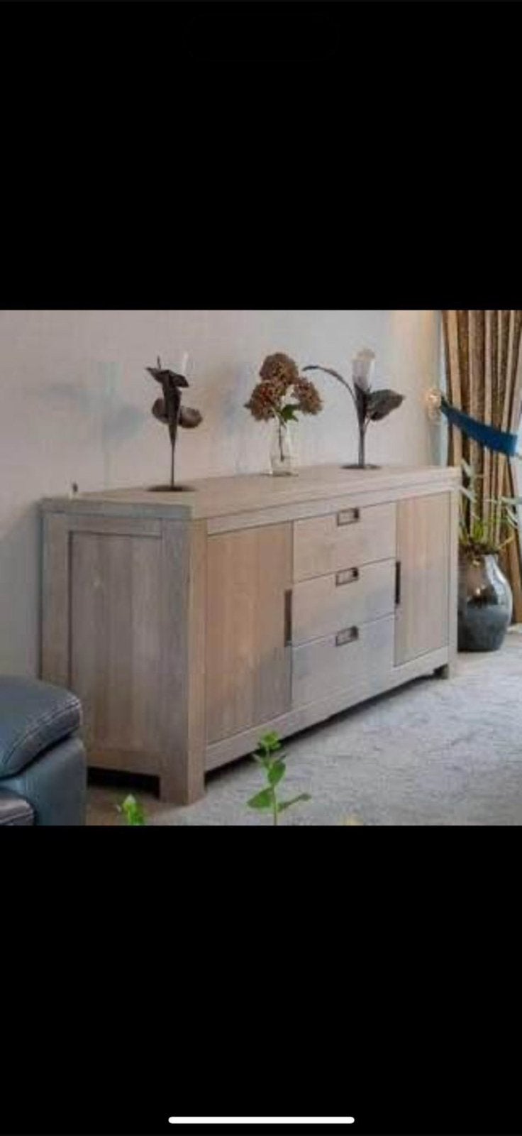 Dressoir eikenhout, Ophalen