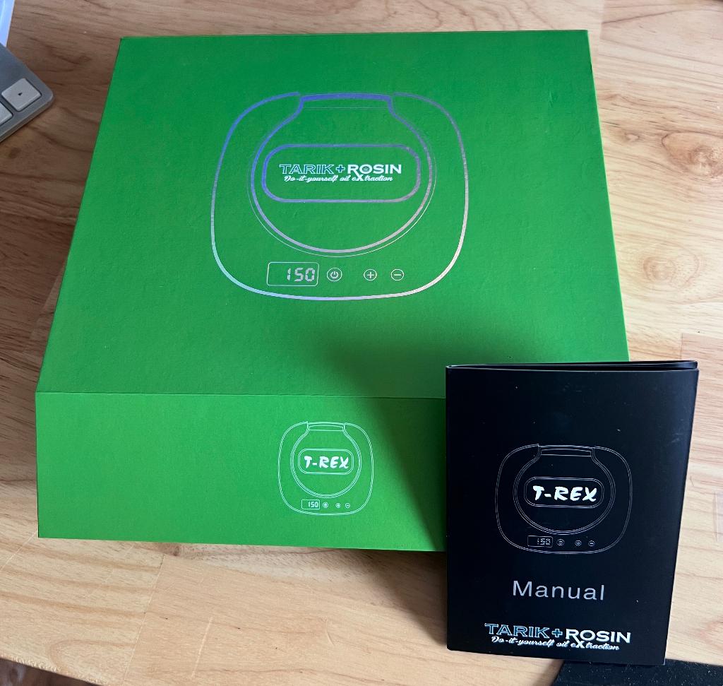 T-Rex Tarik+Rosin olie extractor, Ophalen of Verzenden, Zo goed als nieuw