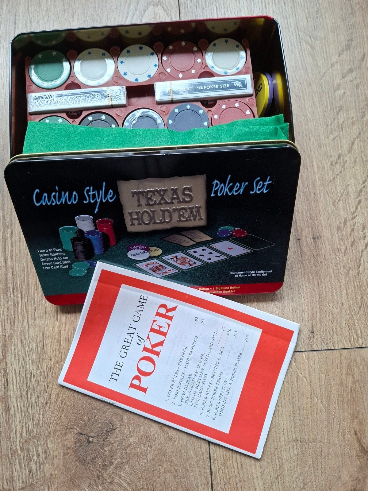 Pokerset compleet, Ophalen, Zo goed als nieuw