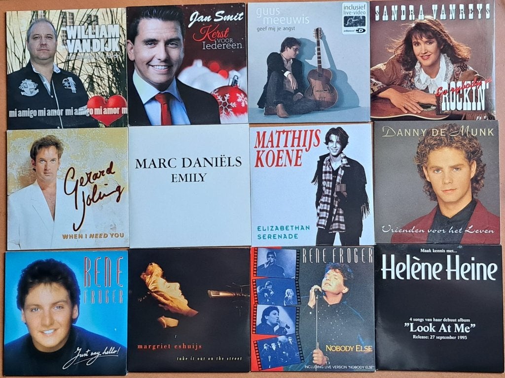 Partij CD-singels Nederlandse artiesten, Ophalen of Verzenden, Gebruikt, Nederlandstalig