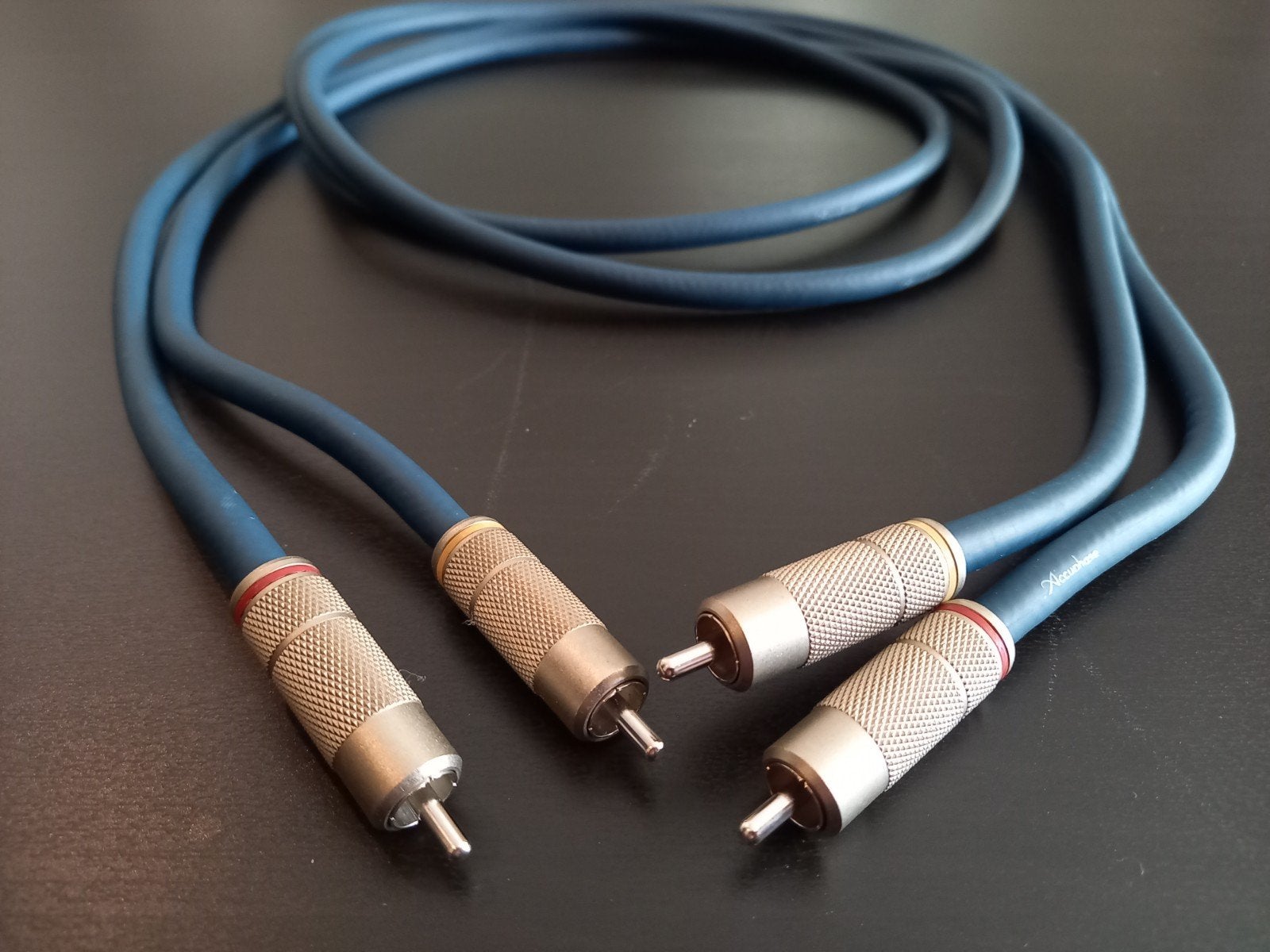 ACCUPHASE L-15 HIGH-END INTERLINK-CABLE OFC-COPPER 1.5METER, Audio, Tv en Foto, Audiokabels en Televisiekabels, Ophalen of Verzenden