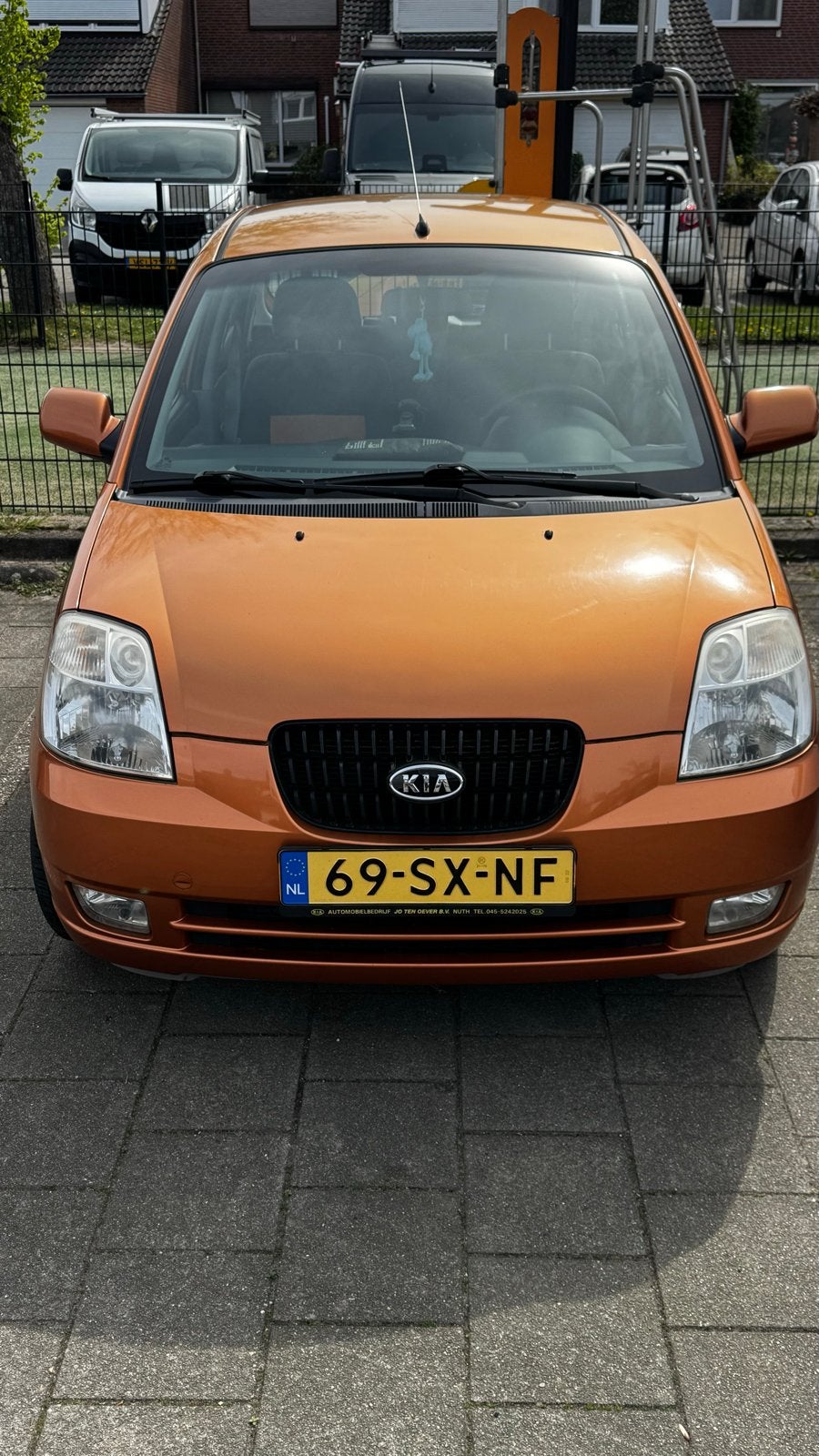 Kia Picanto 1.0 M-Bition 2006, Auto's, Kia, Voorwielaandrijving, Stof, 836 kg, 400 kg