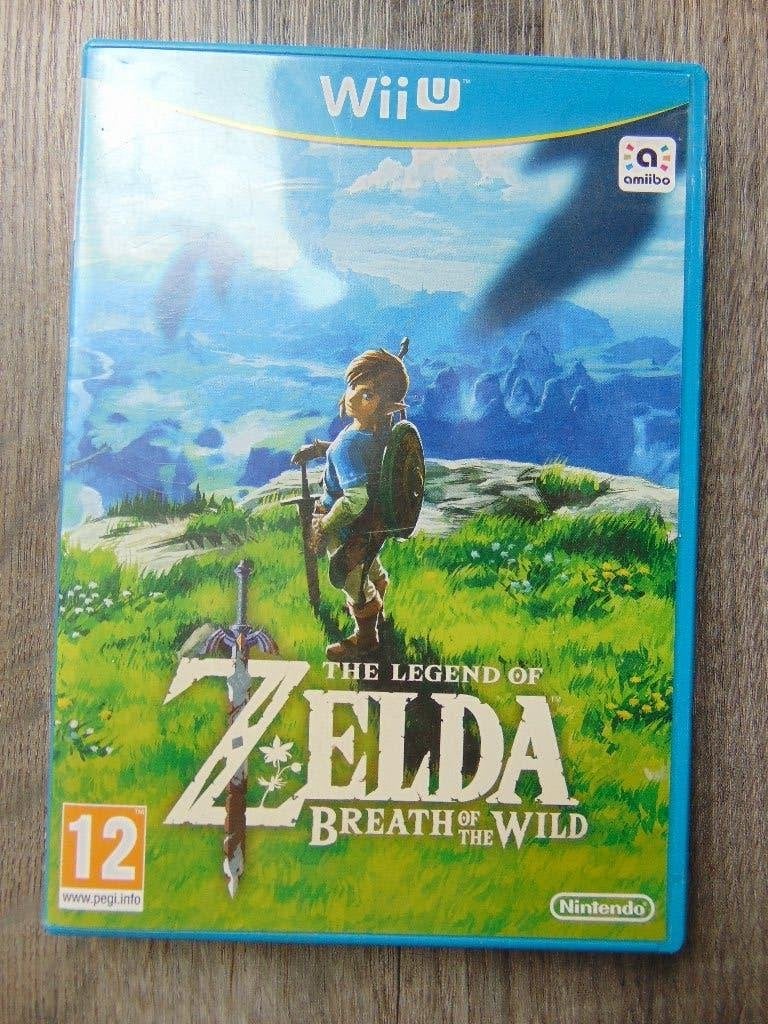 Wii U The legend of Zelda : Breath of the Wild compleet, Avontuur en Actie, 1 speler, Eén computer, Ophalen of Verzenden