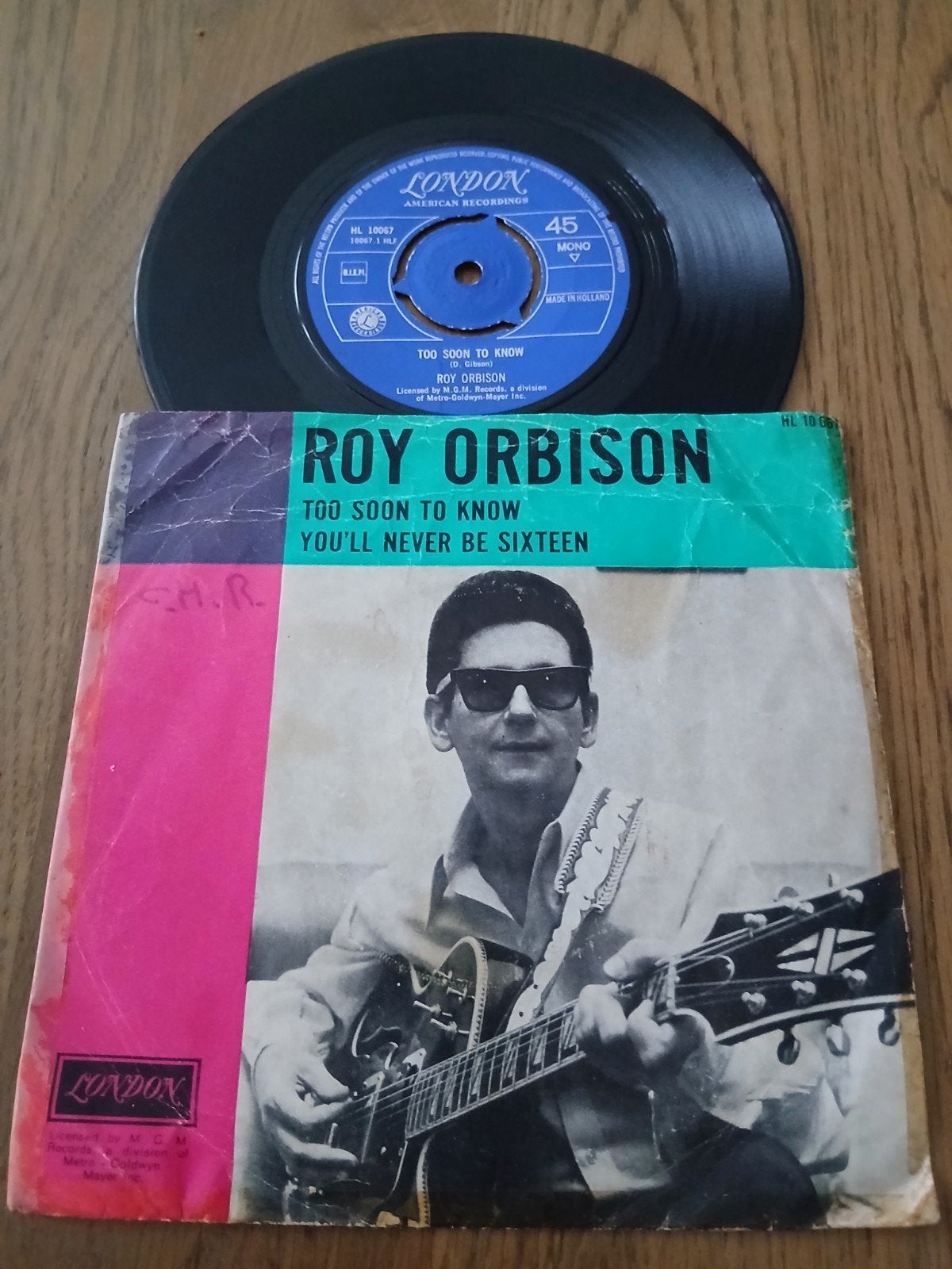 VINYL SINGLE  ROY ORBISON  1966, Cd's en Dvd's, Ophalen of Verzenden, Zo goed als nieuw, Pop