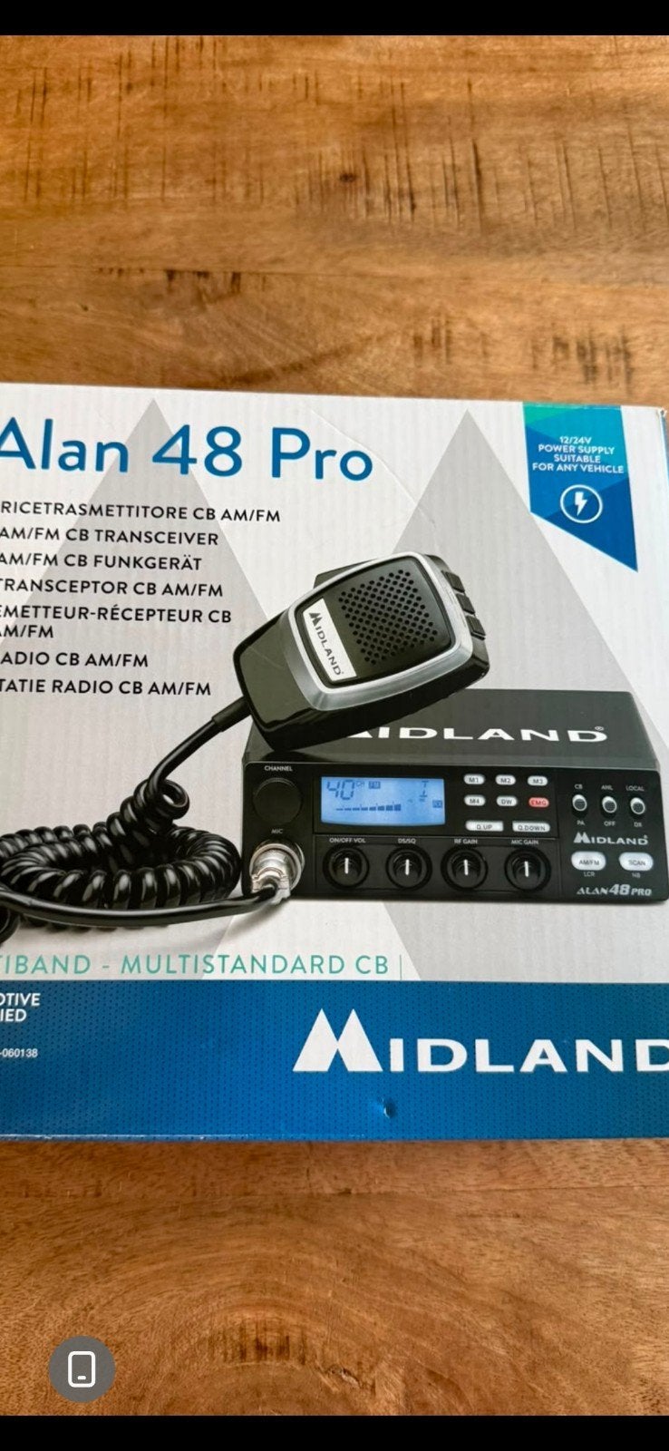 midland 27mc  paar maanden oud., Ophalen, Zo goed als nieuw