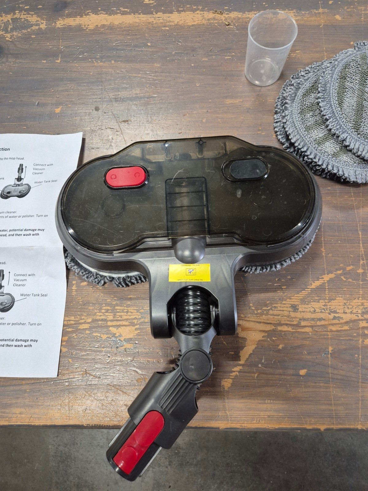 Dweil systeem voor dyson steel stofzuiger nieuw, Witgoed en Apparatuur, Ophalen of Verzenden, Nieuw