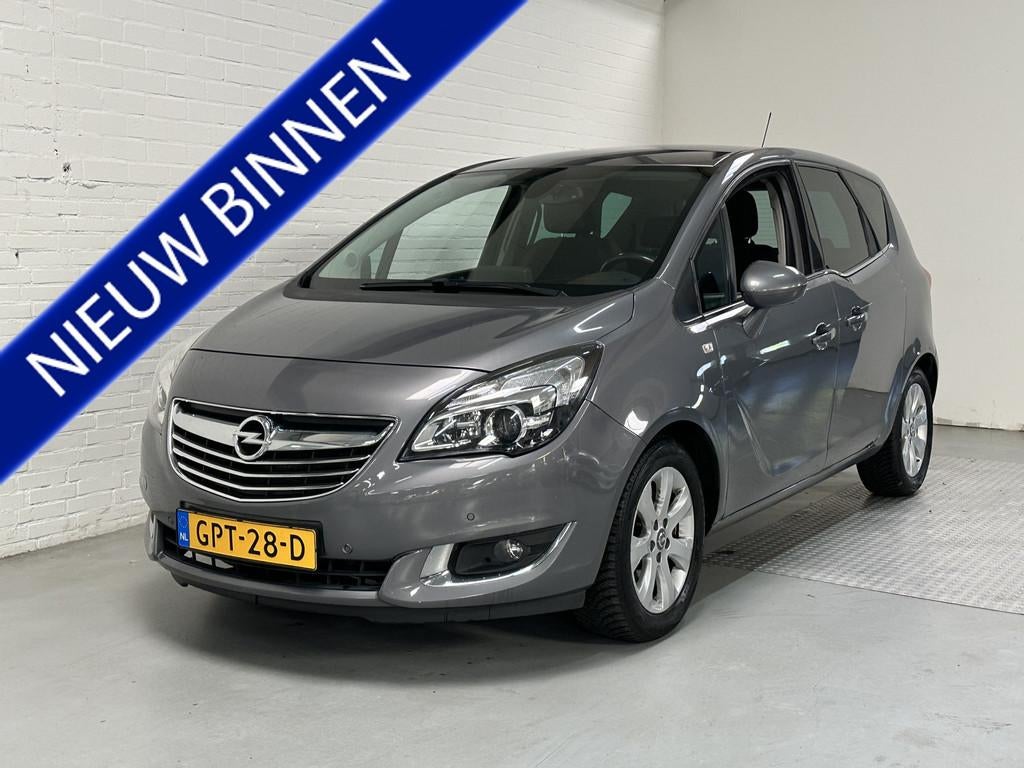 Opel Meriva 1.4 Turbo Cosmo CLIMA / CRUISE / CEMERA / LMV VO, Auto's, Opel, Voorwielaandrijving, Gebruikt, Leder en Stof, Bedrijf