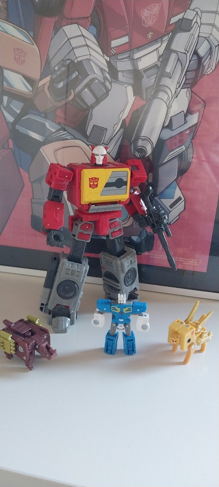 Transformers - SS86 Blaster, Eject, Ramhorn, Steeljaw set, Verzamelen, Transformers, G1, Ophalen of Verzenden, Zo goed als nieuw
