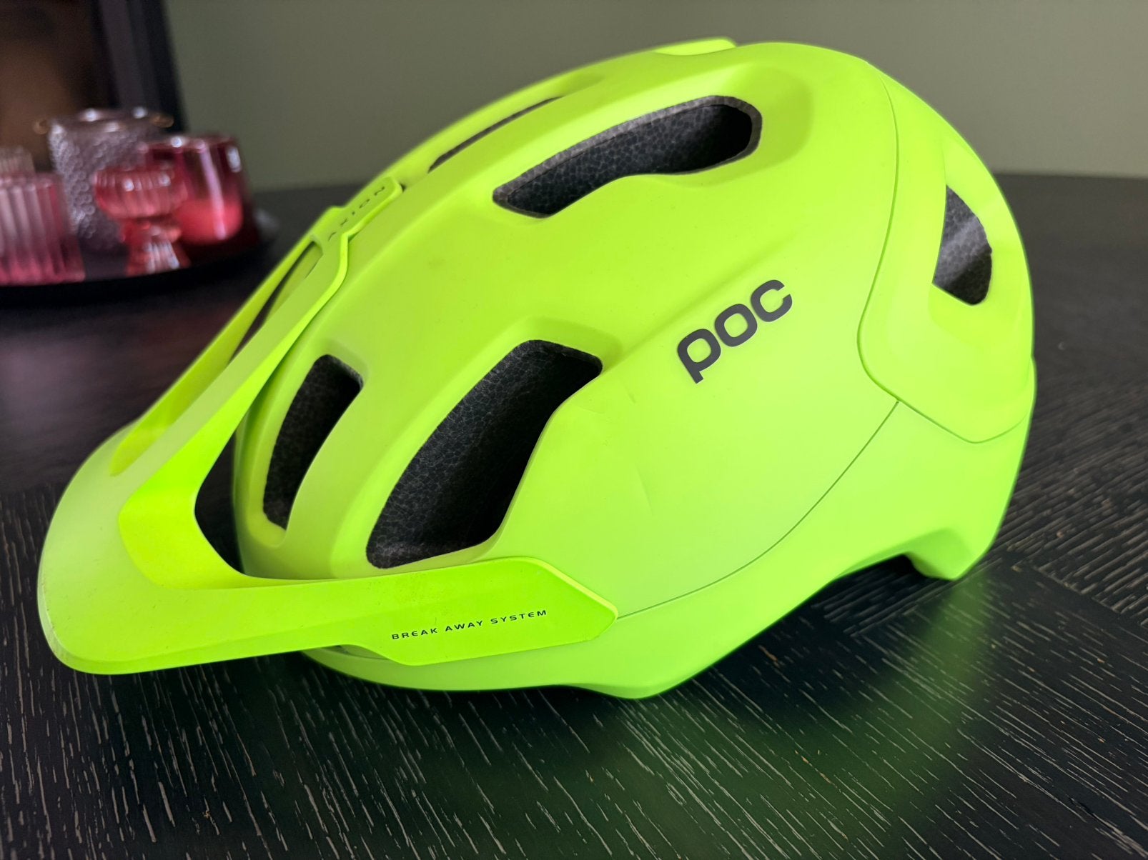 Poc axion fietshelm mountainbike helm maat M-L, Ophalen of Verzenden, Zo goed als nieuw, Heer of Dame