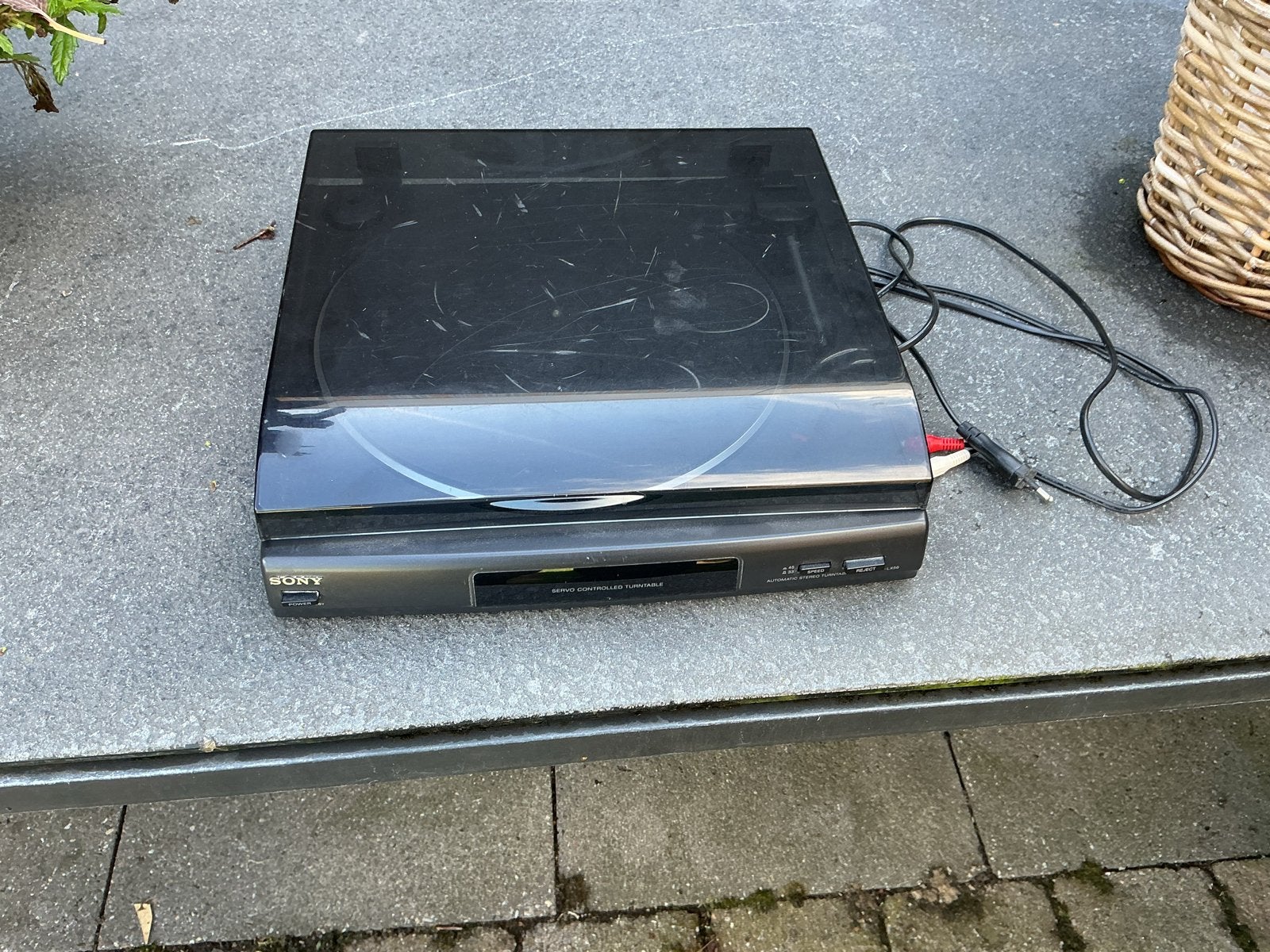 Sony Platenspeler - Servo Controlled Turntable, Audio, Tv en Foto, Platenspelers, Ophalen, Gebruikt, Automatisch, Platenspeler