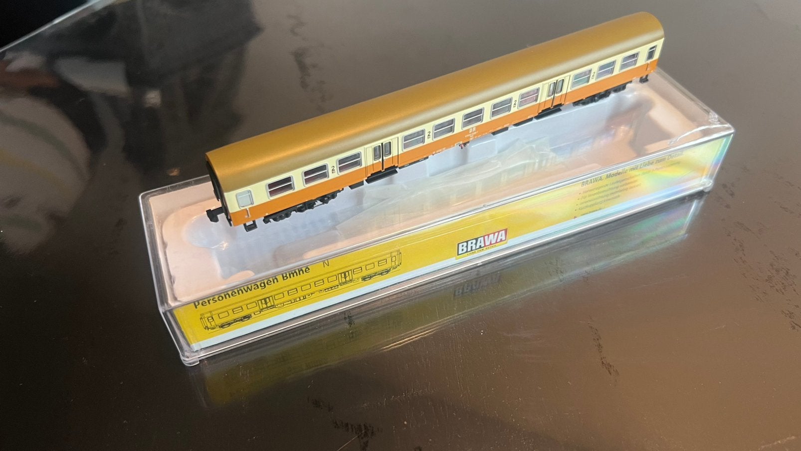 Brawa 65109 | DR Y-wagen “Städteexpress”, Overige merken, Gelijkstroom, Overige typen, Ophalen of Verzenden