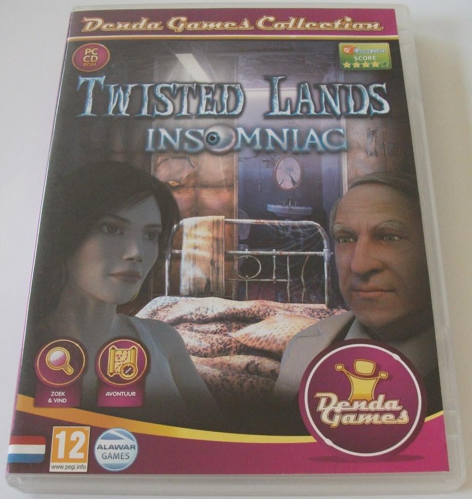PC Game *** TWISTED LANDS 2 *** Insomniac, Puzzel en Educatief, 1 speler, Ophalen of Verzenden, Zo goed als nieuw