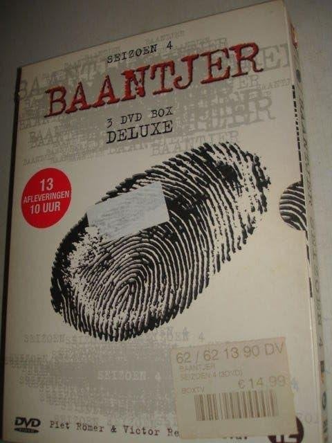 Baantjer- Seizoen 4- BOXSET- 3-DVD-, Gebruikt, Verzenden, Alle leeftijden, Boxset