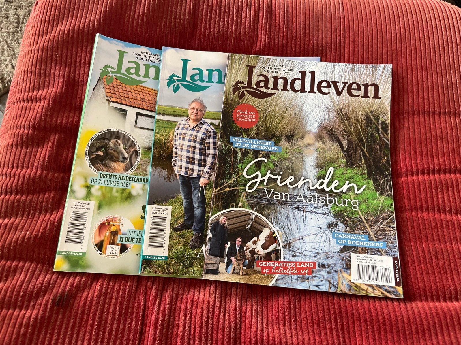 Landleven tijdschriften - 3 stuks 2026, Ophalen of Verzenden, Gelezen, Overige typen