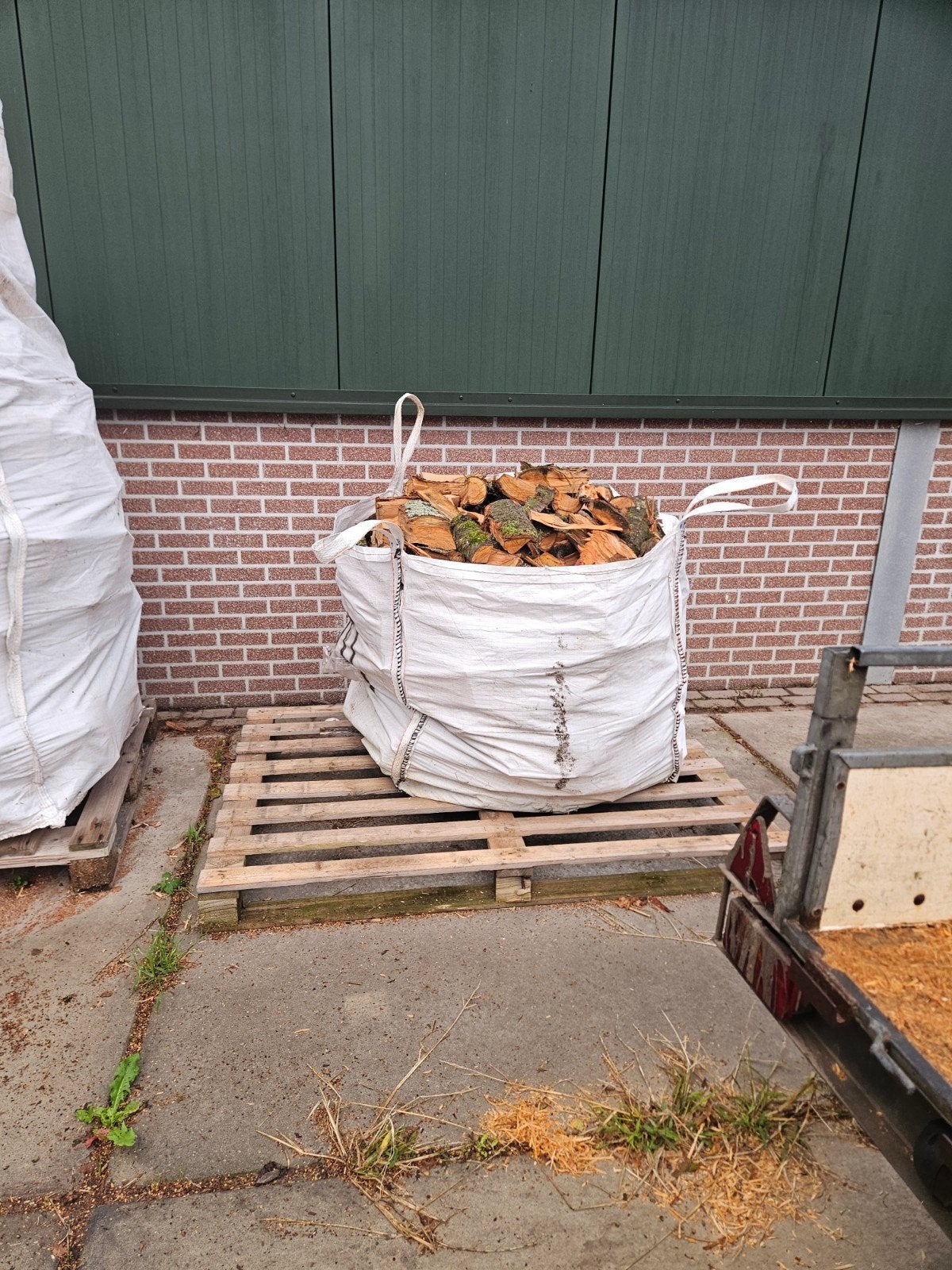 Openhaardhout kersen- en eikenhout, Tuin en Terras, 3 tot 6 m³, Ophalen, Eikenhout, Blokken