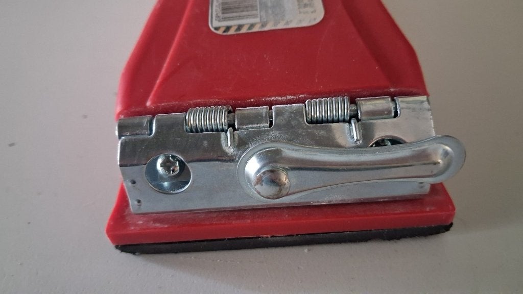 Koopje! Handig schuurblock | sanding block | Tools | zgan, Ophalen of Verzenden, Zo goed als nieuw, Overige typen, Overige merken