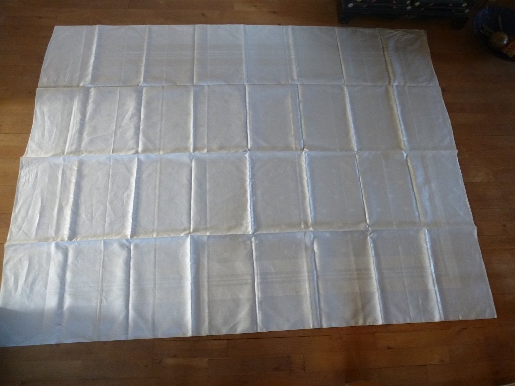 vintage damast tafelkleed, nieuw, Ophalen of Verzenden