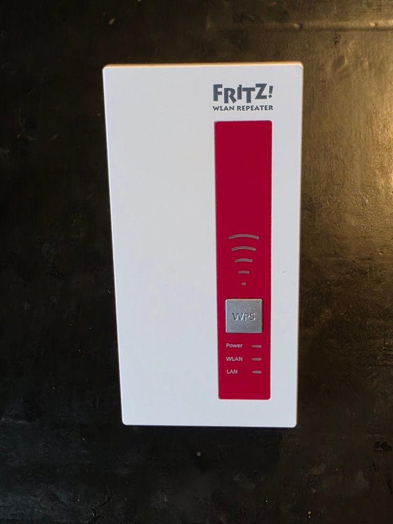 Fritz!WLAN Repeater 1750E, Ophalen of Verzenden, Gebruikt, Fritz!