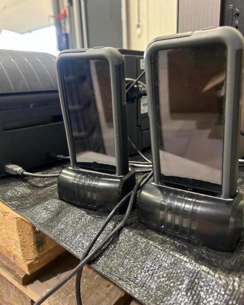 2x linea pro 5 barcode scanner met iPod, Ophalen of Verzenden, Gebruikt, Barcodescanner