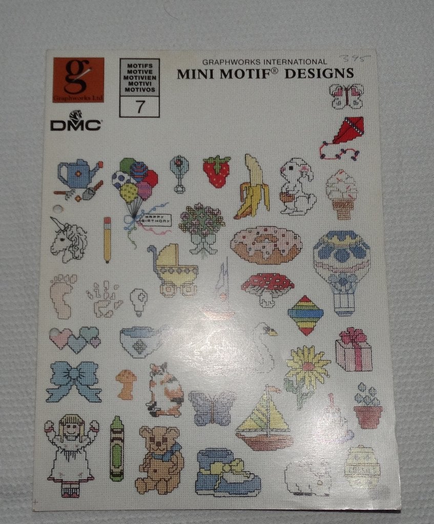 DMC mini motivs, nr. 7, Ophalen of Verzenden, Gebruikt, Handborduren, Patroon