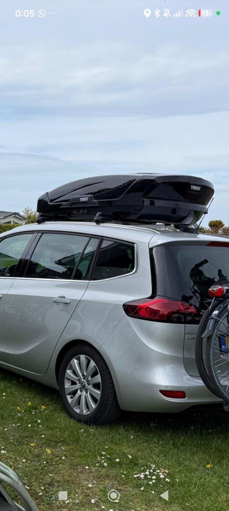 Te huur: Thule Motion XT L Dakkoffer - 450L, Auto diversen, Dakkoffers, Ophalen