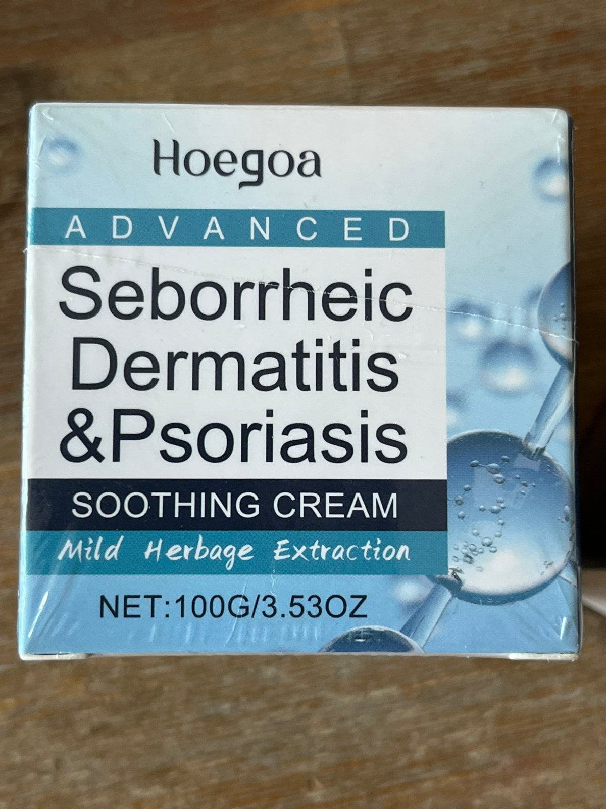 3x Hoegoa Advanced Seborrheic Dermatitis & Psoriasis cream, Ophalen of Verzenden, Nieuw, Overige typen