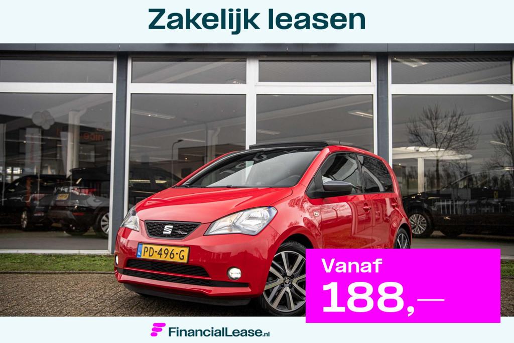 SEAT Mii 1.0 60 pk FR Connect | Panoramadak | Cruise Control, Voorwielaandrijving, Stof, Gebruikt, Mii