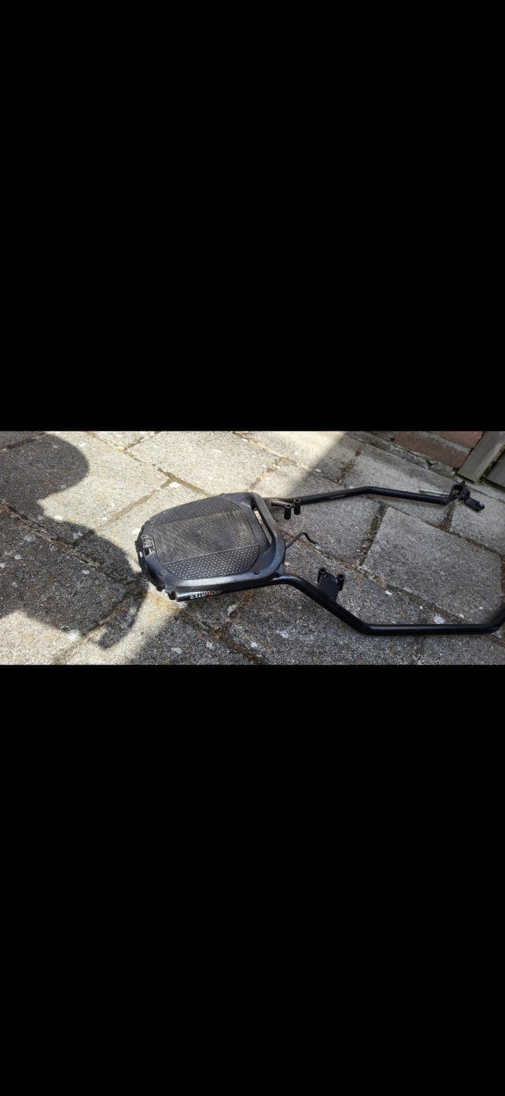 Shad topkoffer met bevestigingsbeugel, Ophalen of Verzenden, Gebruikt