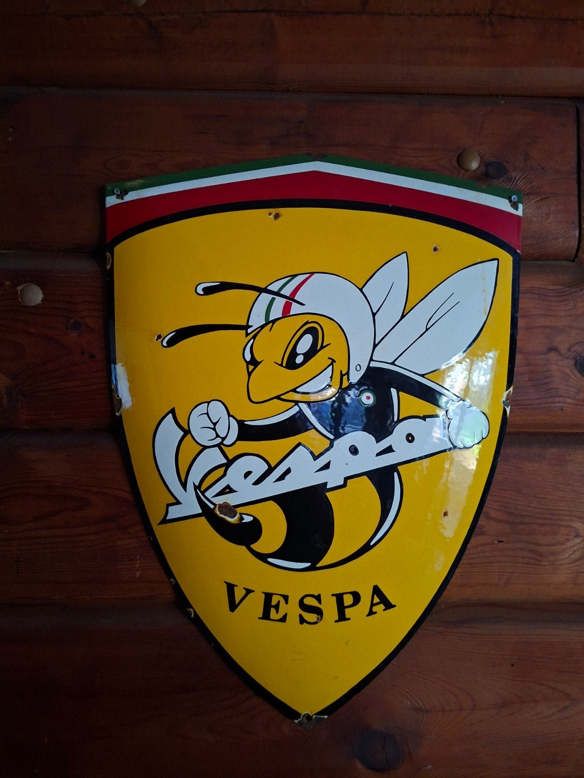 Vespa bord, Ophalen of Verzenden