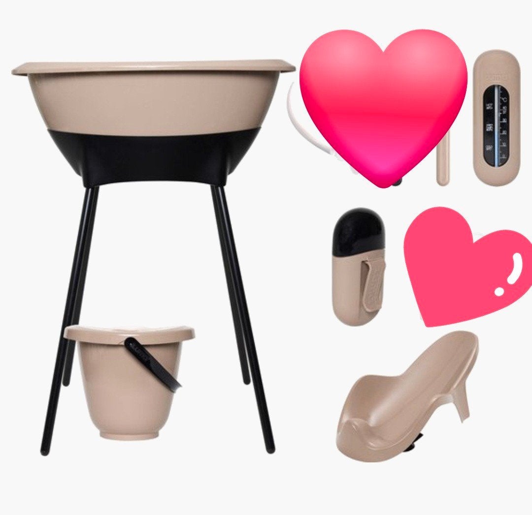 Bébé-jou Sense Edition Badje met Badstandaard en Badzitje, Kinderen en Baby's, Badjes en Verzorging, Ophalen of Verzenden, Zo goed als nieuw
